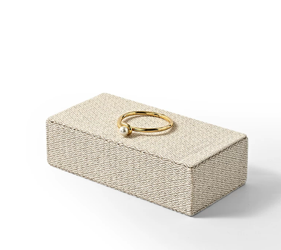 Linen Jewelry Display Stand