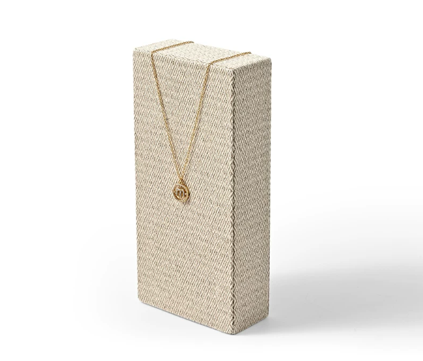 Linen Jewelry Display Stand