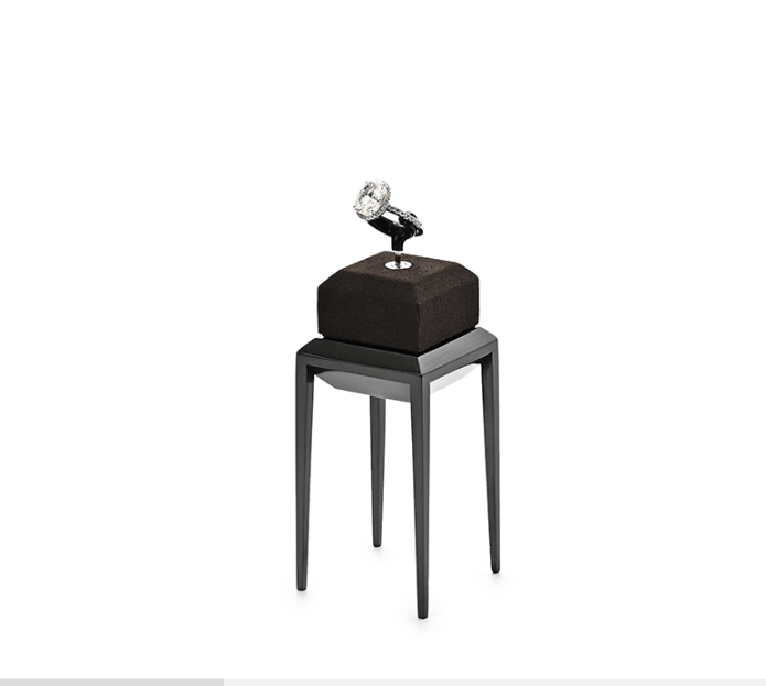 Black Metal Watch Display Stand