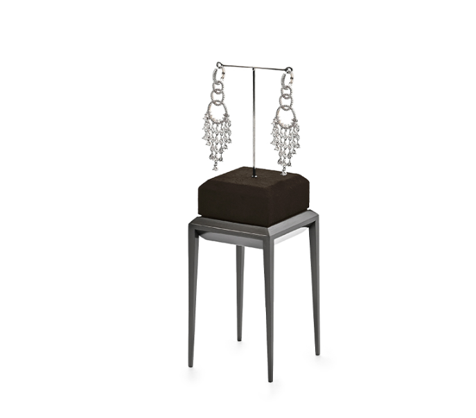 Black Metal Watch Display Stand