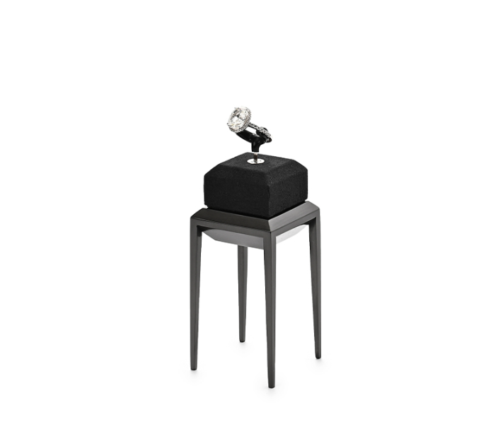 Black Metal Watch Display Stand