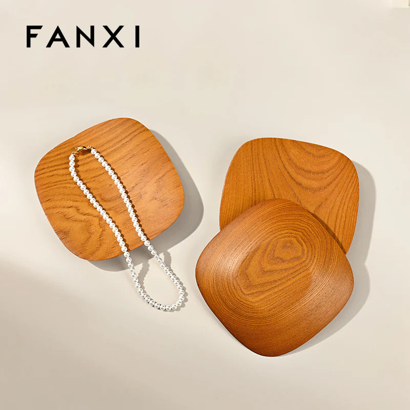 Wooden Jewelry Display Stand