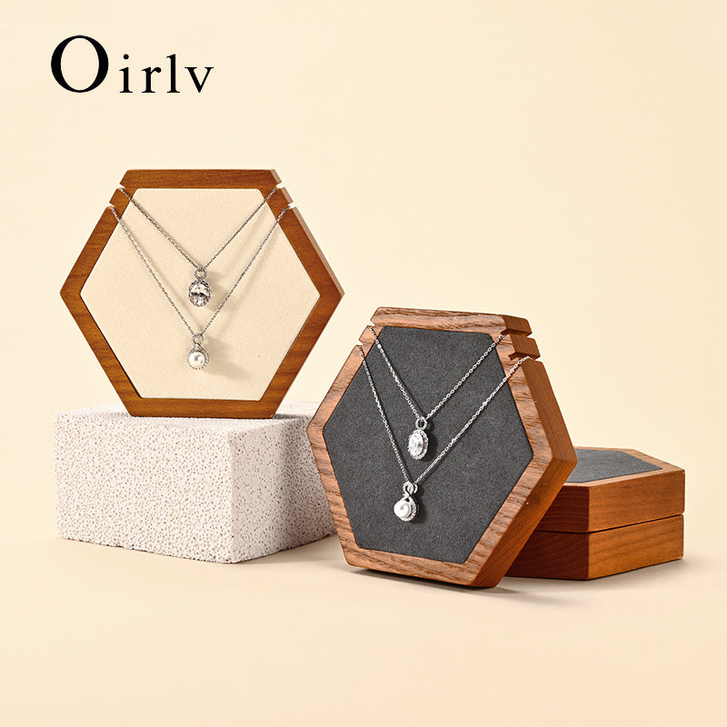 Wooden Necklace Tray