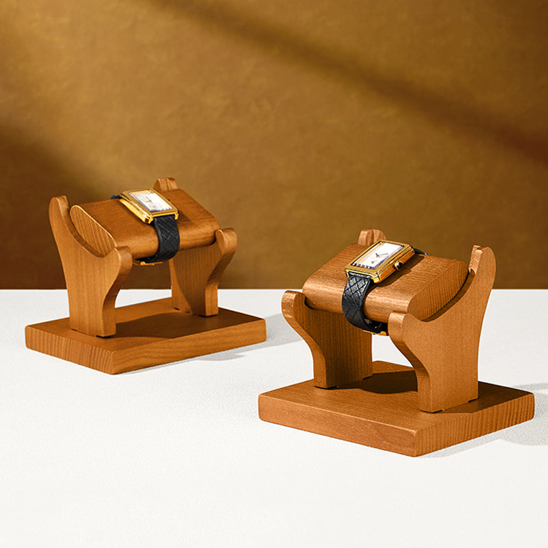 Wooden Watch Display Stand