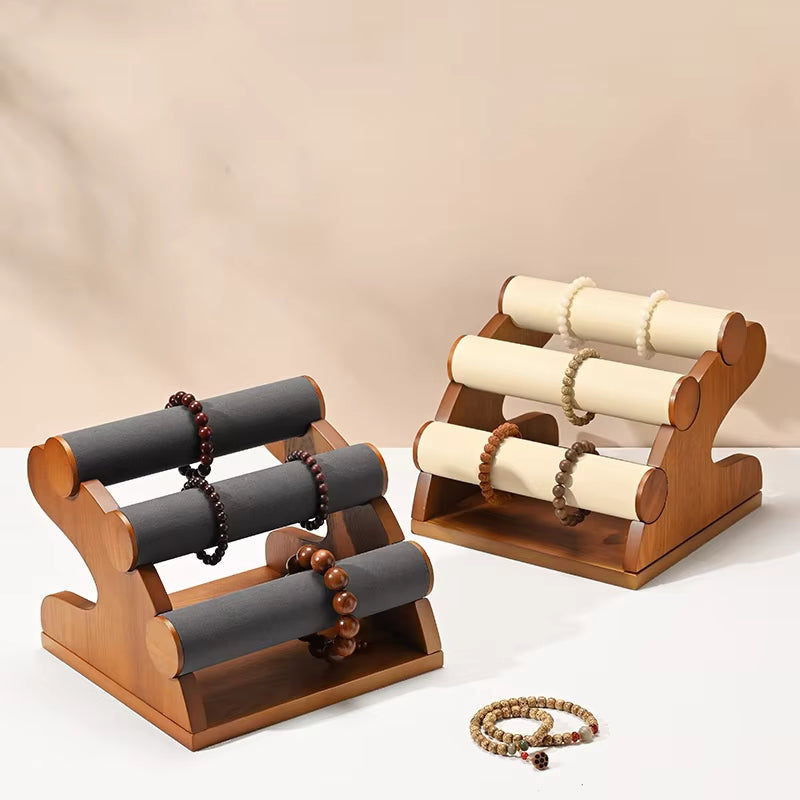 Wooden Watch Display Stand