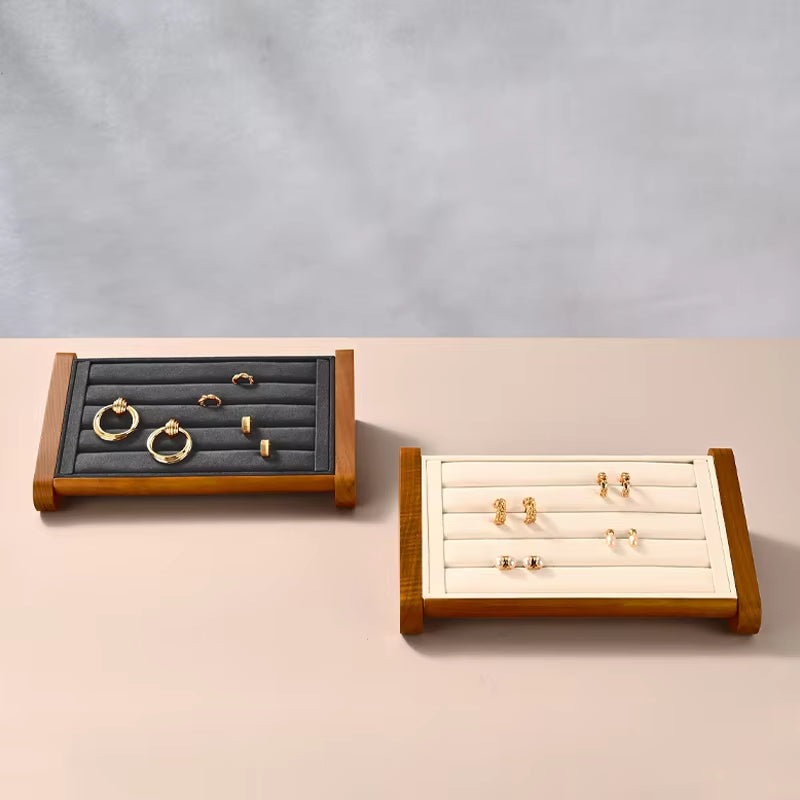 Wooden Ring Display Stand