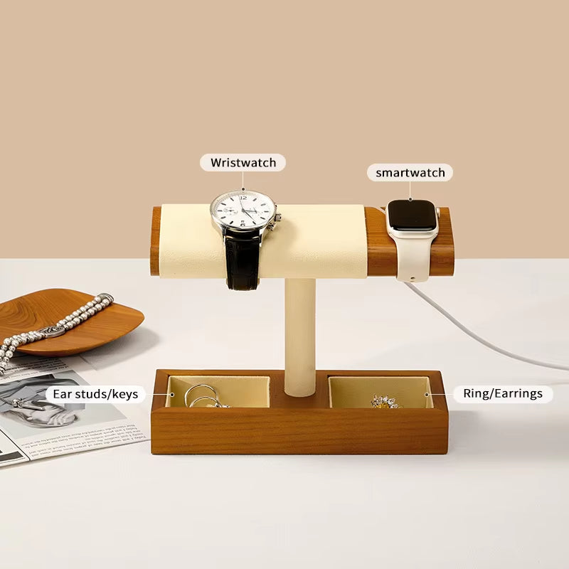 Wooden Watch Display Stand