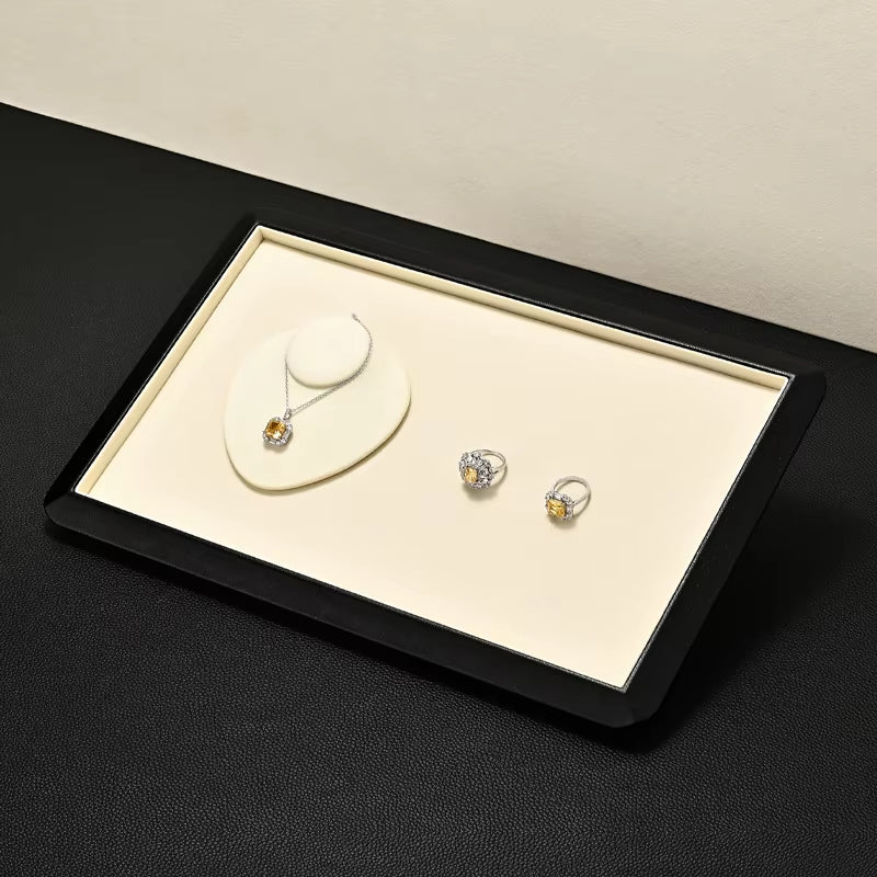 Leather Jewelry Display Tray