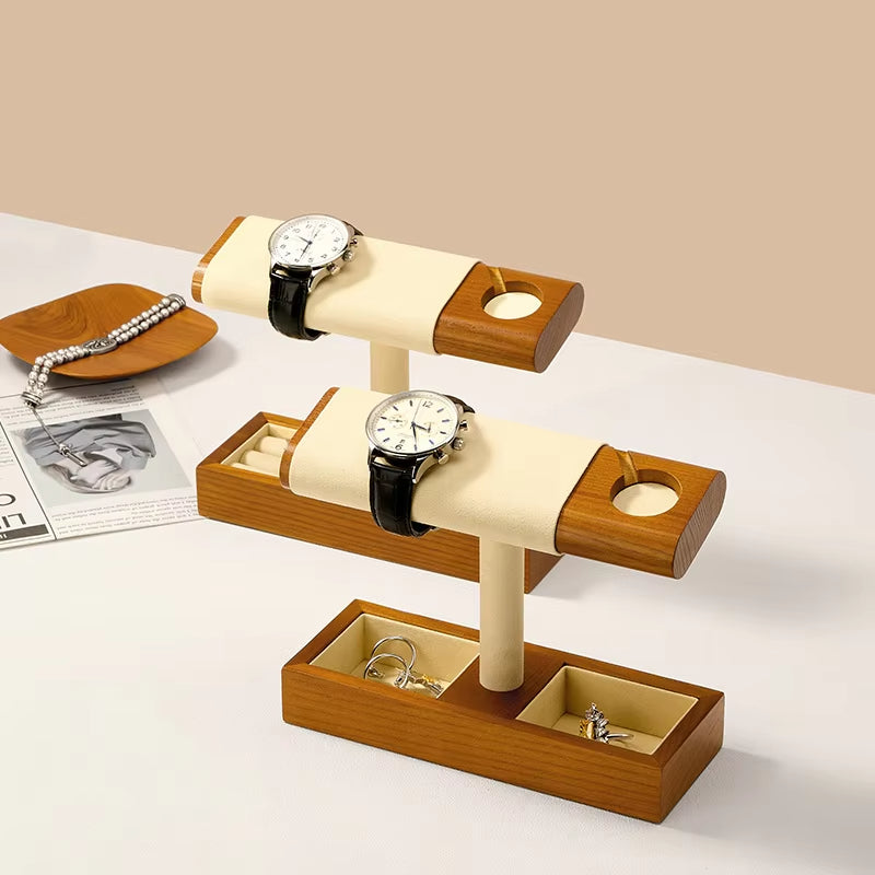 Wooden Watch Display Stand