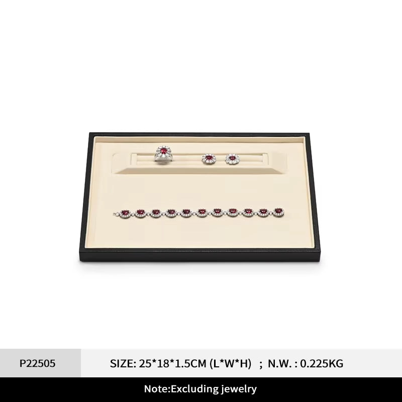 Leather Jewelry Display Tray