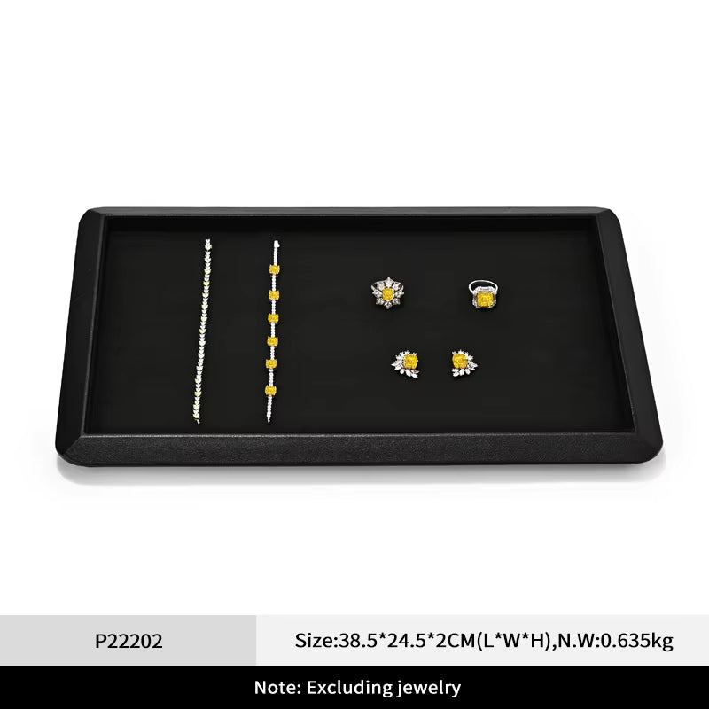 Leather Jewelry Display Tray