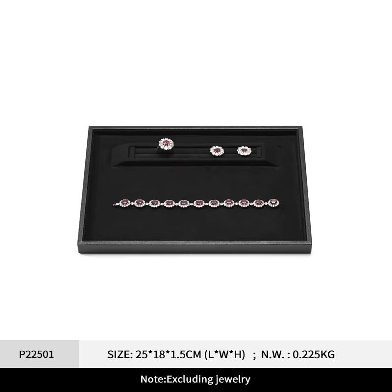 Leather Jewelry Display Tray