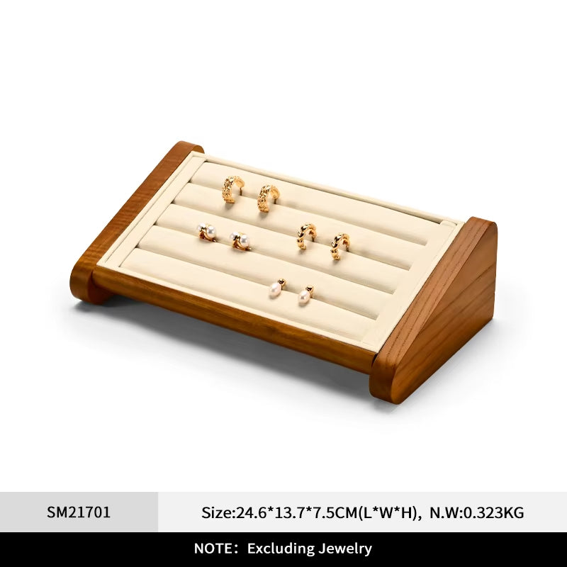 Wooden Ring Display Stand