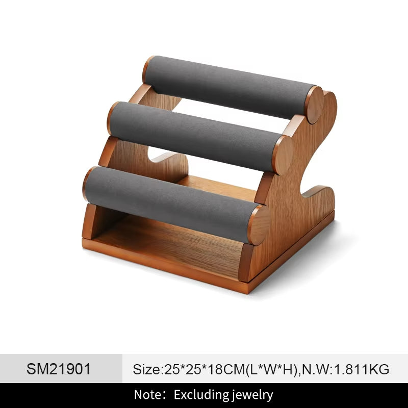 Wooden Watch Display Stand