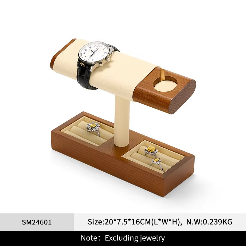 Wooden Watch Display Stand
