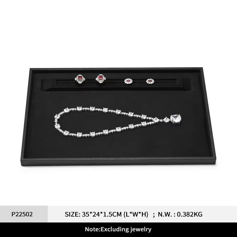 Leather Jewelry Display Tray