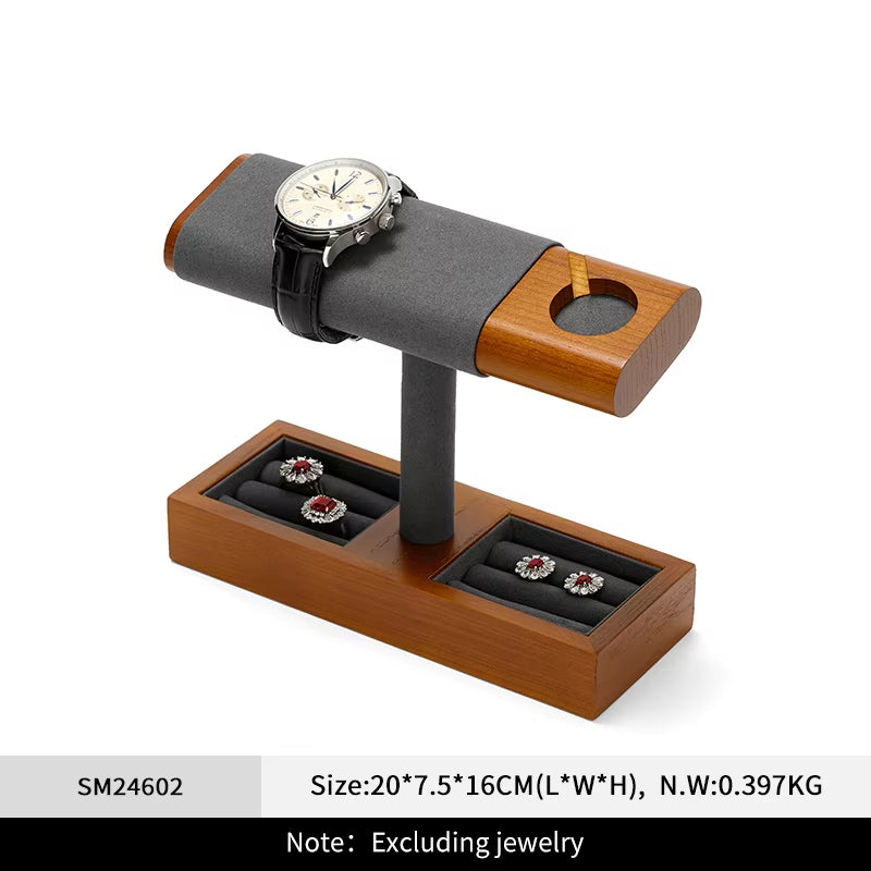 Wooden Watch Display Stand