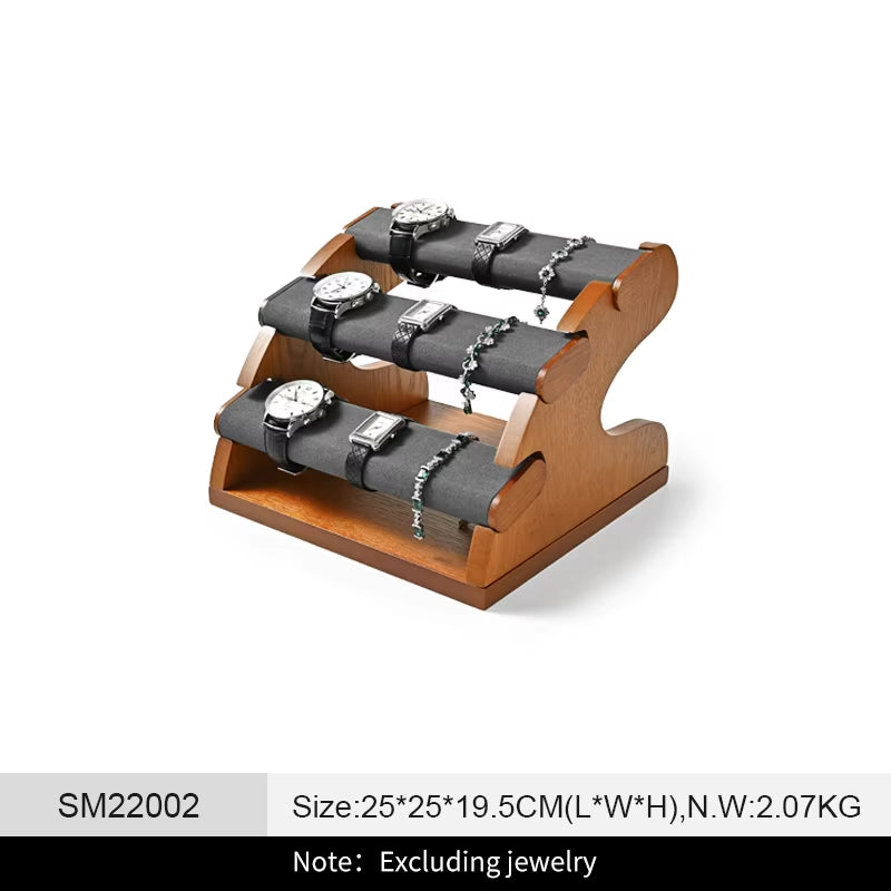 Wooden Watch Display Stand