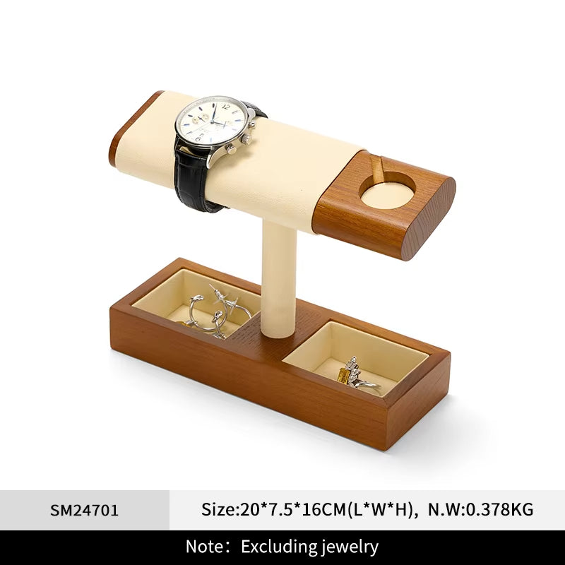 Wooden Watch Display Stand