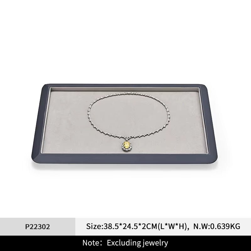 Leather Jewelry Display Tray