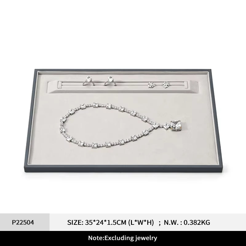 Leather Jewelry Display Tray