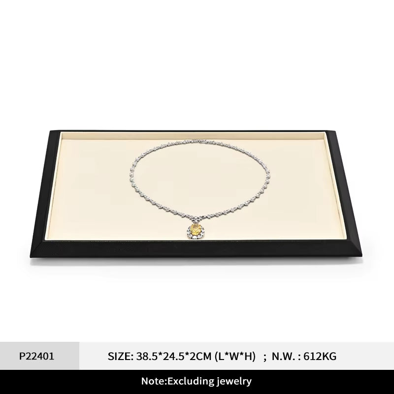 Leather Jewelry Display Tray