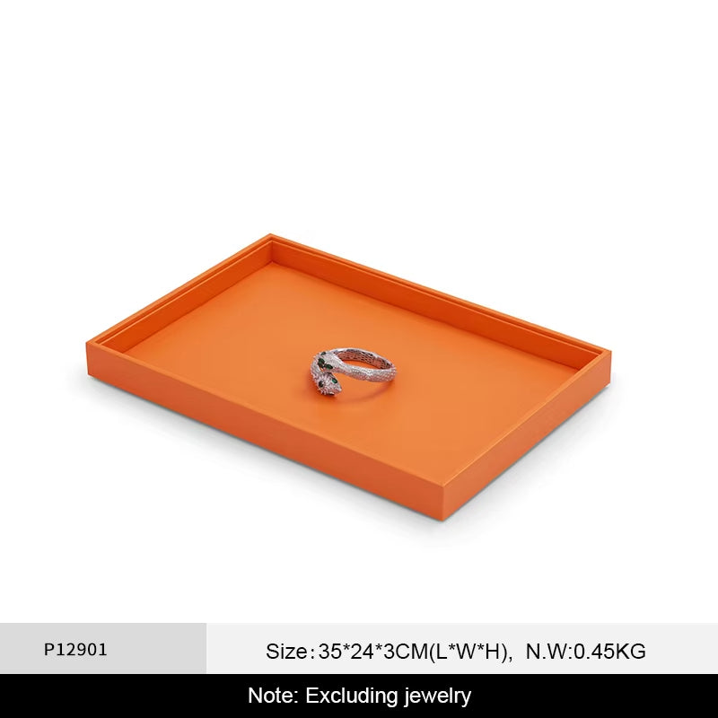 Leather Necklace Tray
