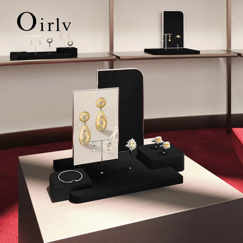 Black Jewelry Display Stand