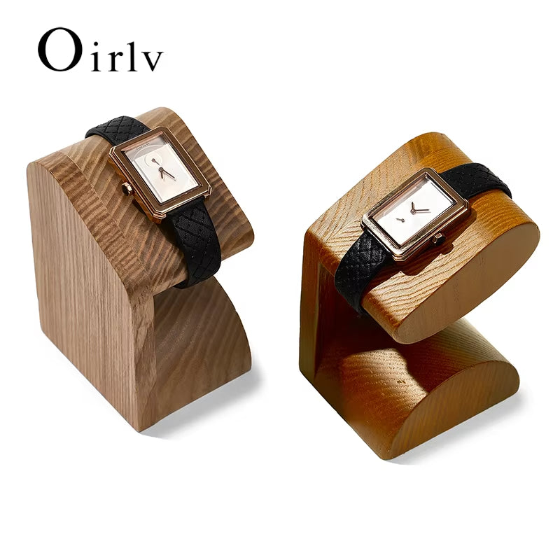 Wooden Watch Display Stand