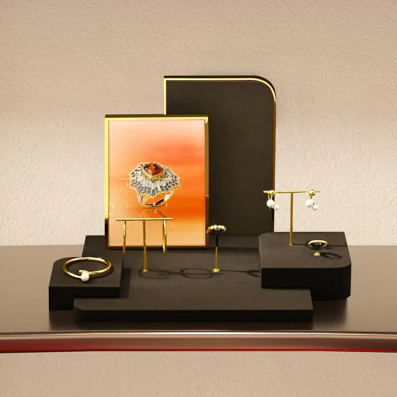 Brown Jewelry Display Stand