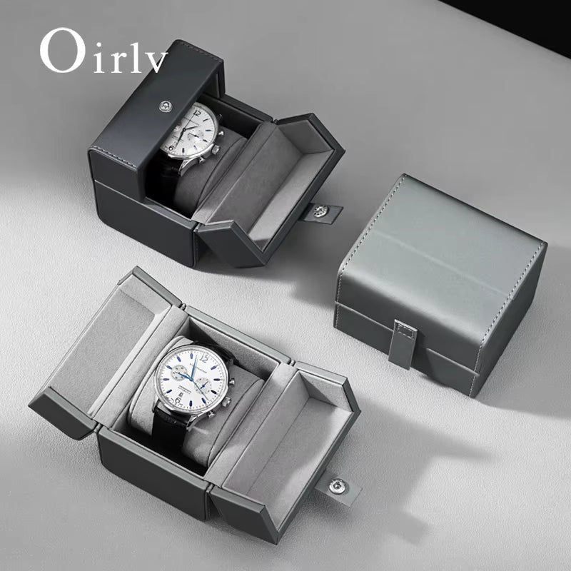 PU Leather Single Watch Box