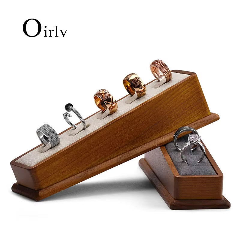 Wooden Jewelry Display Stand