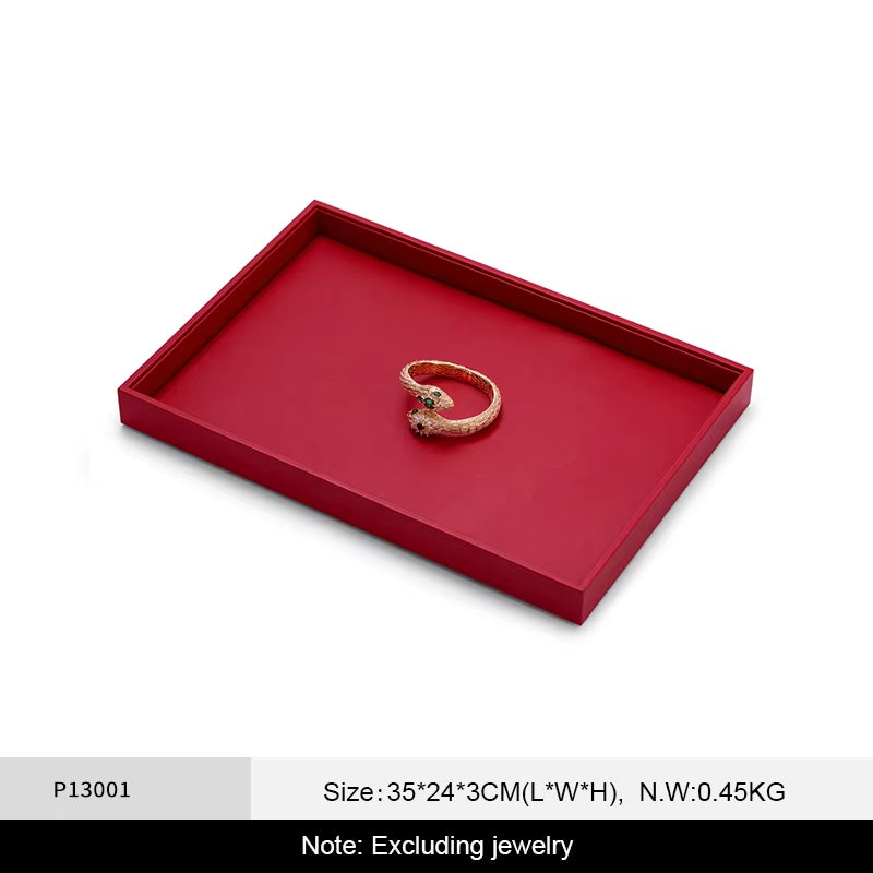 Leather Necklace Tray