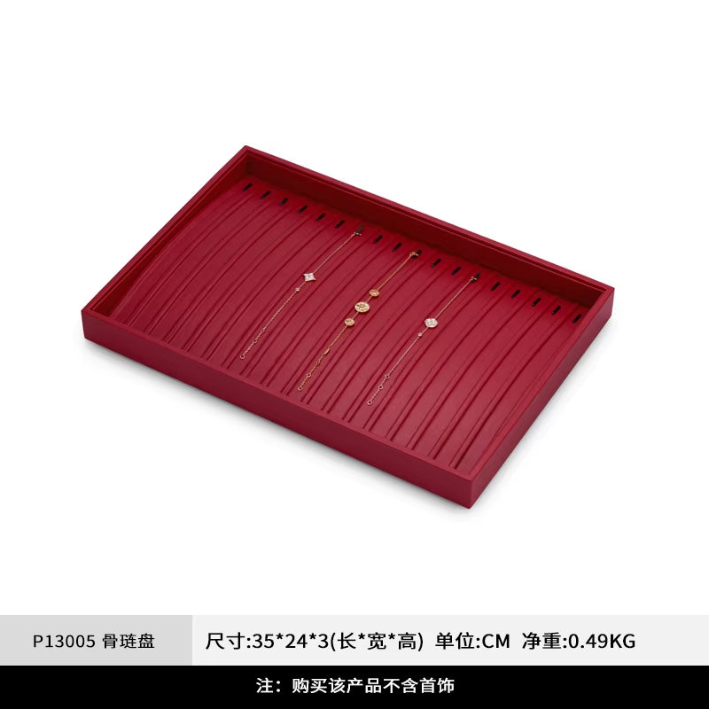 Leather Necklace Tray