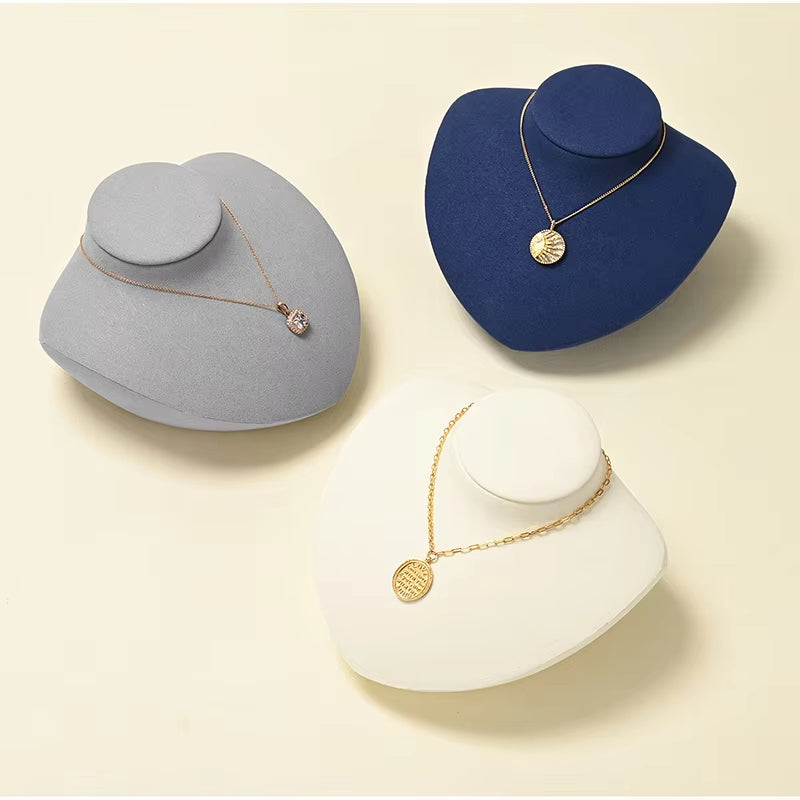 Microfiber Necklace Display Stand
