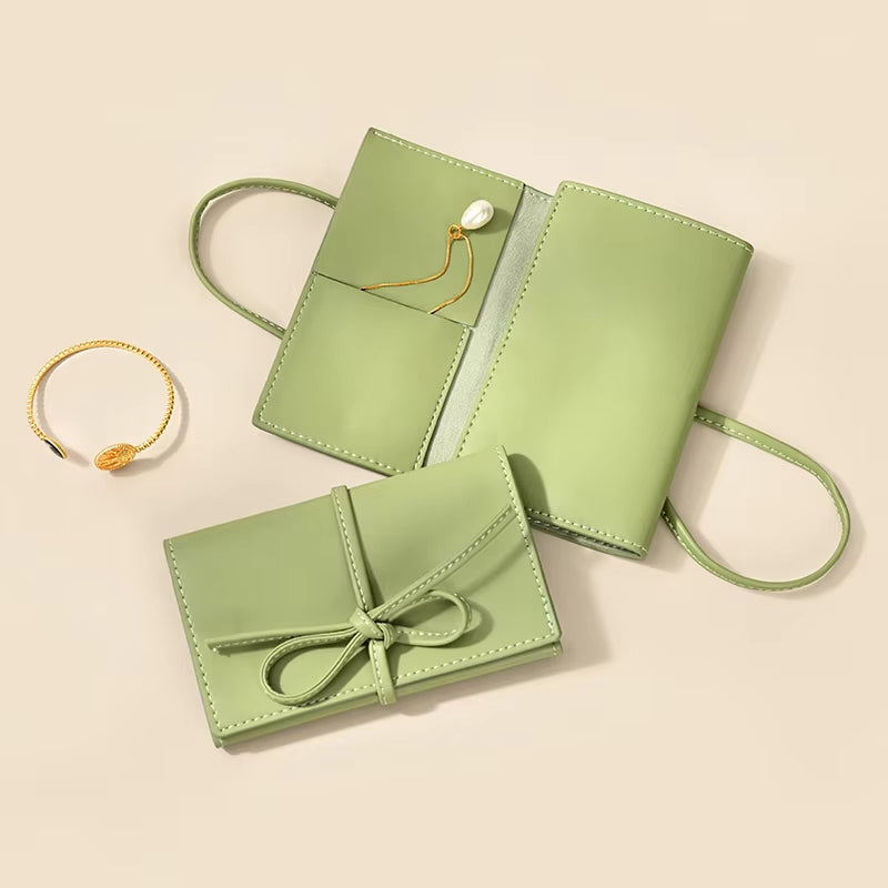 Leather Jewelry Pouch