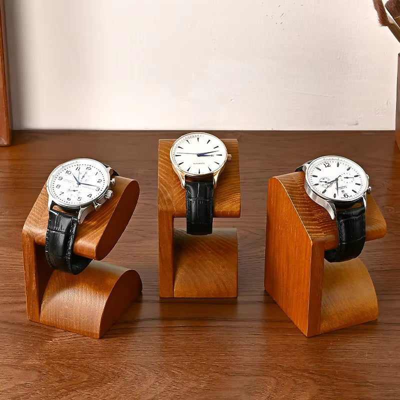 Wooden Watch Display Stand