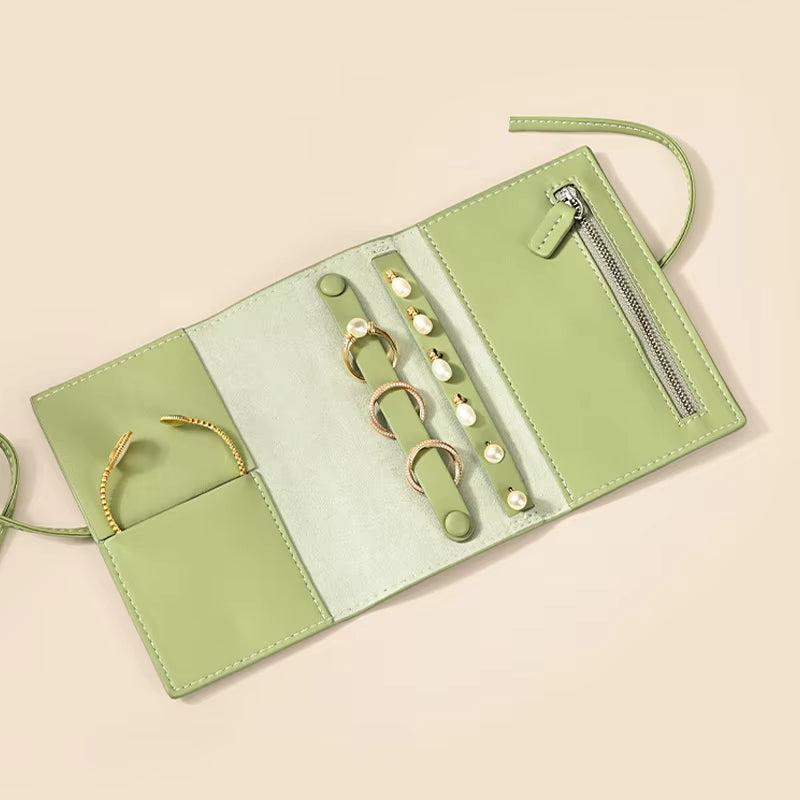 Leather Jewelry Pouch