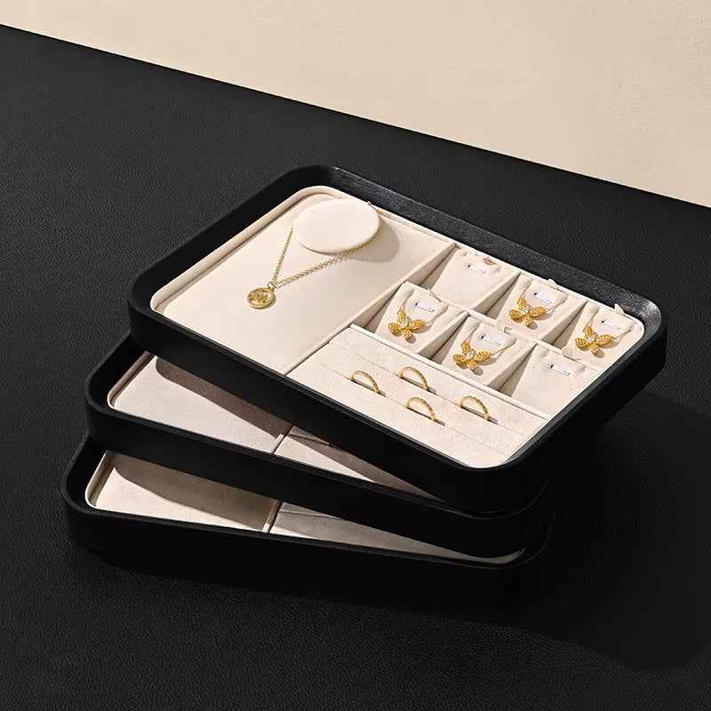 Leather Jewelry Display Tray