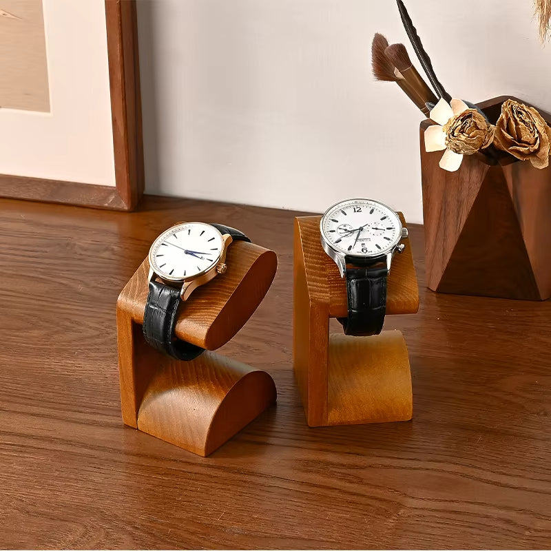 Wooden Watch Display Stand