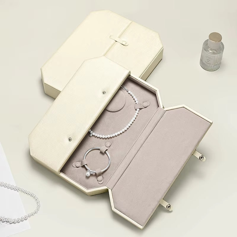 Leather Jewelry Display Set