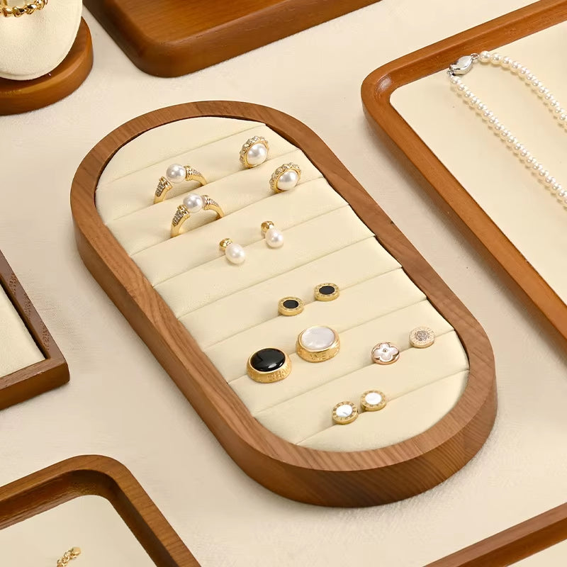 Wooden Jewelry Display Stand