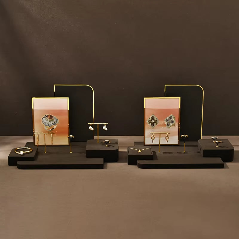 Brown Jewelry Display Stand
