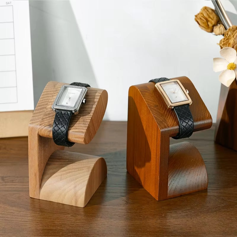 Wooden Watch Display Stand