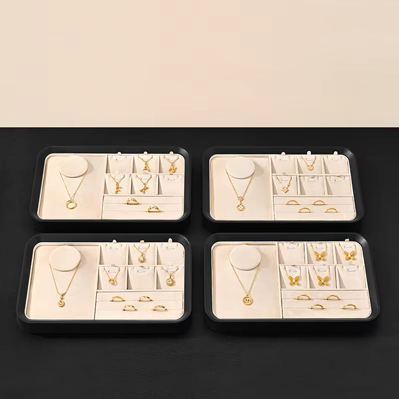 Leather Jewelry Display Tray