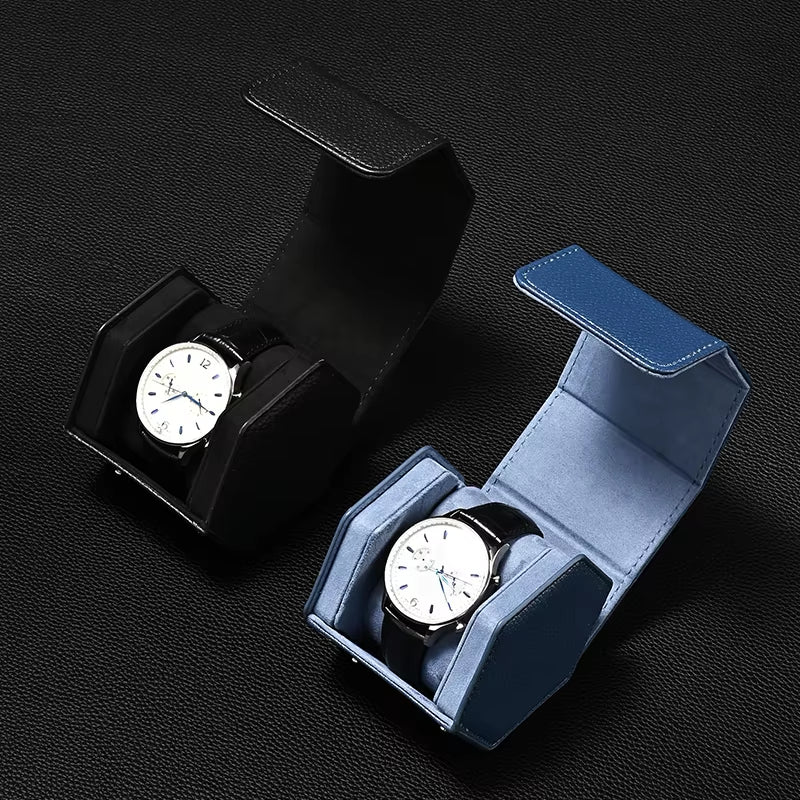 Leather Portable Watch Box