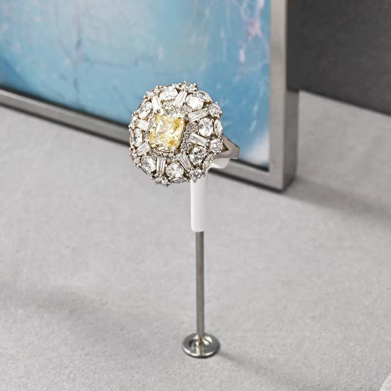Gray Jewelry Display Stand