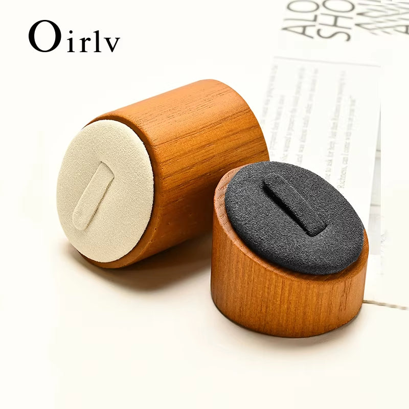 Wooden Jewelry Display Set