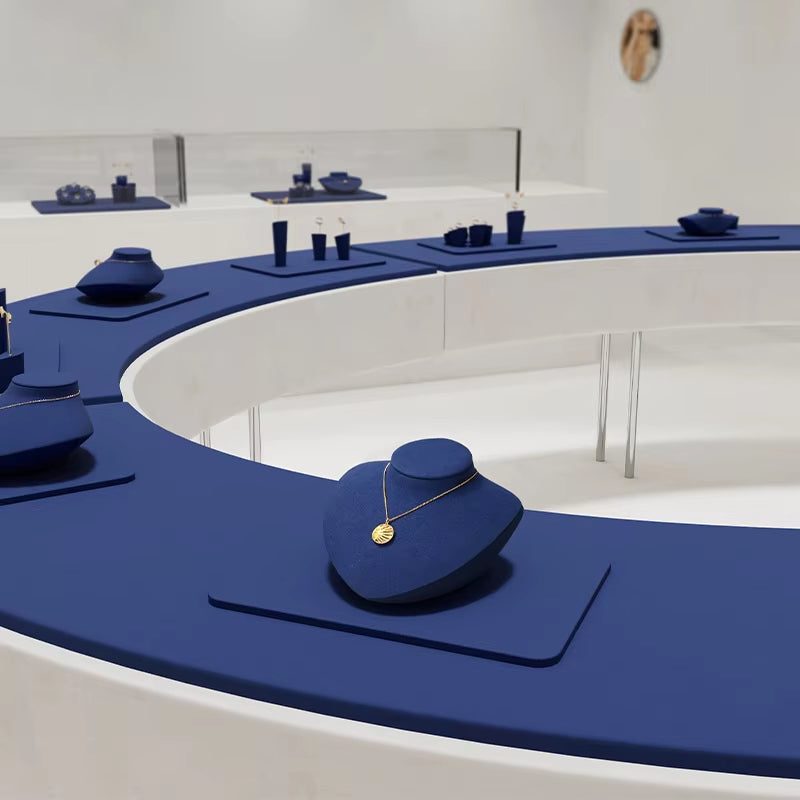Microfiber Necklace Display Stand