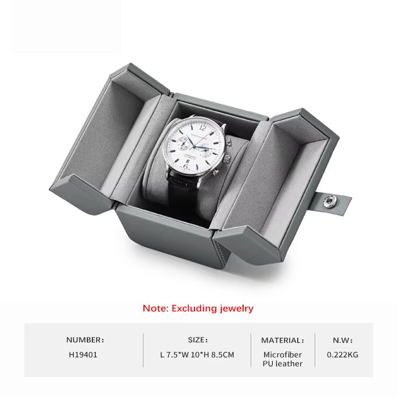 PU Leather Single Watch Box